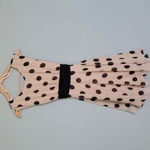 XS Vintage Style Polka Dot Dress